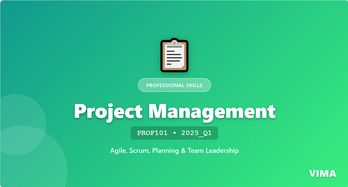 Project Management Professional PROF101